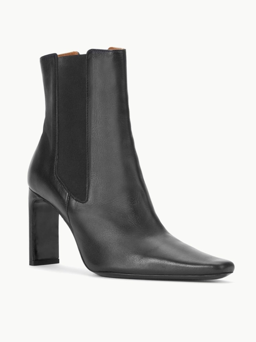 NIB STAUD “Wally” High Heel Ankle Boot in Black Leather - Size 40 / W’s10 - Picture 2 of 13